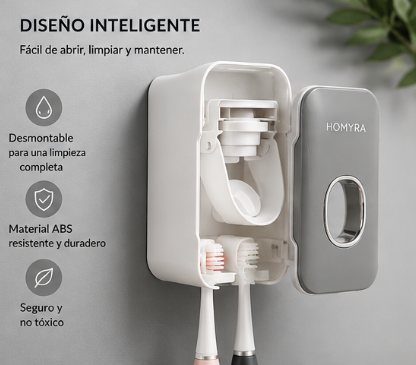 Dispensador Automático de Pasta de Dientes HOMYRA