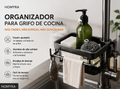 Organizador para Grifo de Cocina HOMYRA | Aluminio Premium Ajustable